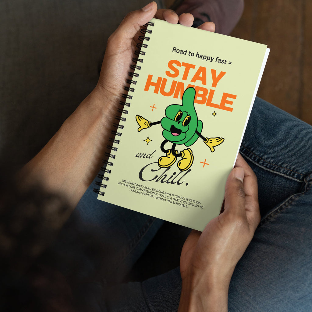 Rapidhoma Stay Humble Spiral Notebook