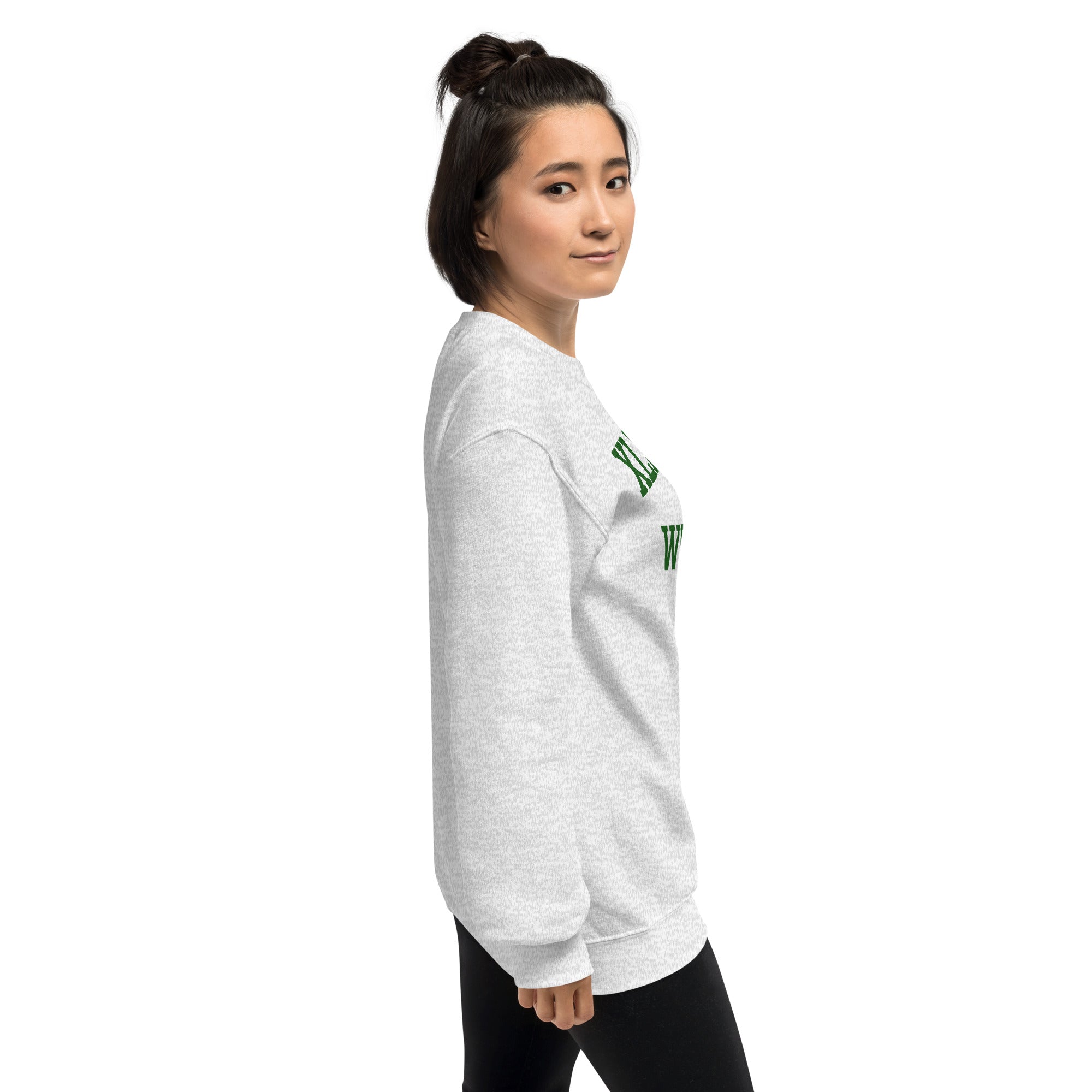 XLR8happy Worldwide Sweatshirt, Forest, A Happy Garment for a Happy World