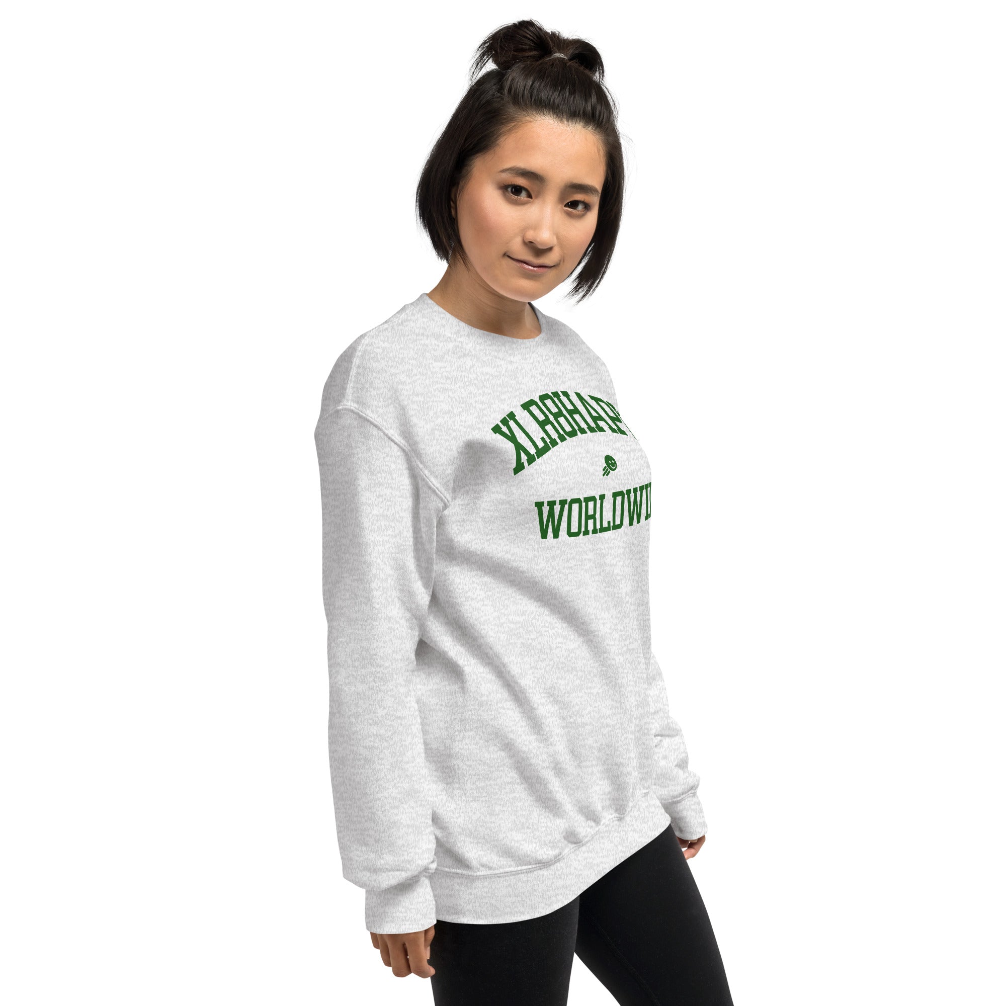 XLR8happy Worldwide Sweatshirt, Forest, A Happy Garment for a Happy World